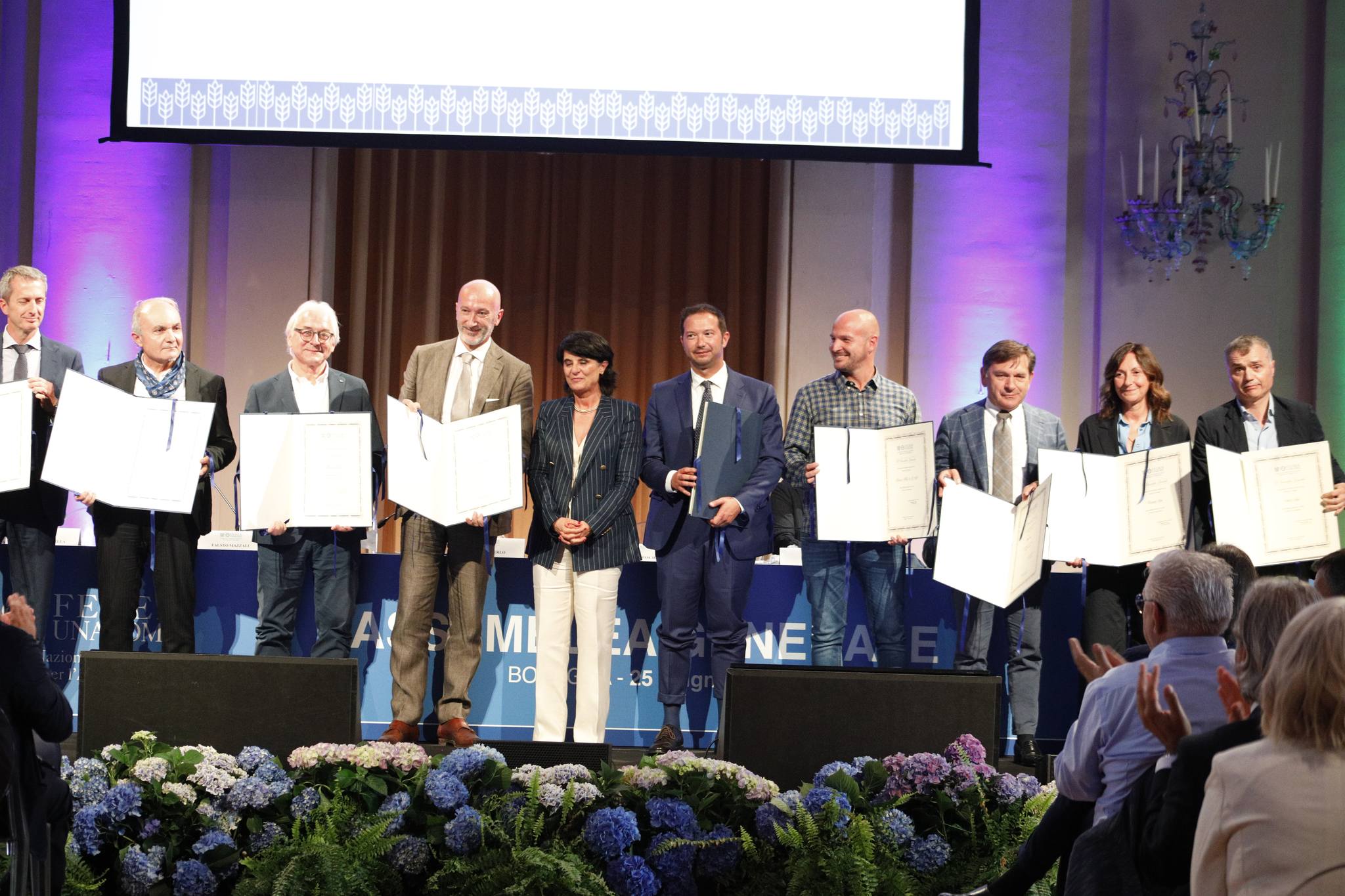 Premiazione di Tecnoagri per i 25 anni con FederUnacoma